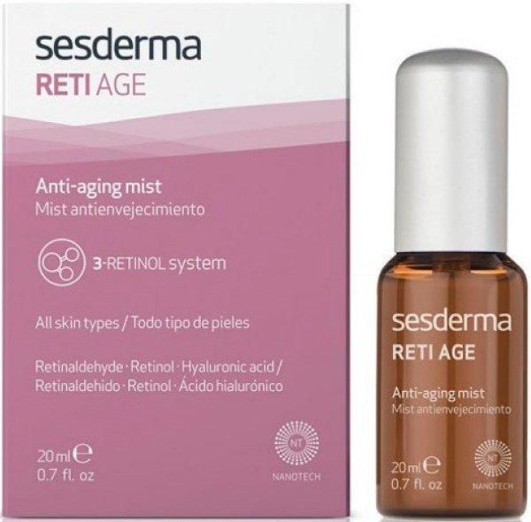 Антивіковий міст для обличчя Sesderma Reti-Age Facial Antiaging Mist 3-Retinol System, 30 ml SS101261 фото