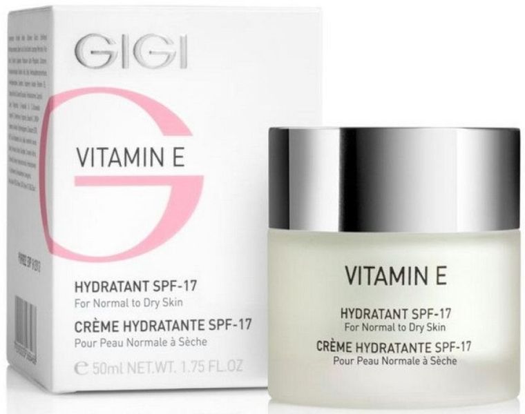 Увлажнитель крем для нормальной и сухой кожи SPF20 Gigi Vitamin E Moisturizer for dry skin, 50 3290 фото
