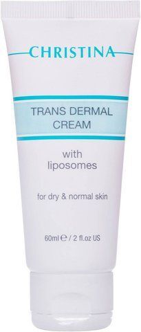Трансдермальний крем з ліпосомами для сухої та нормальної шкіри Christina Trans Dermal Cream With 5097 фото