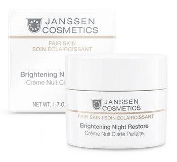 Ночной крем осветляющий восстанавливающий Janssen Cosmeceutical Brightening Night Restore SS5499 фото