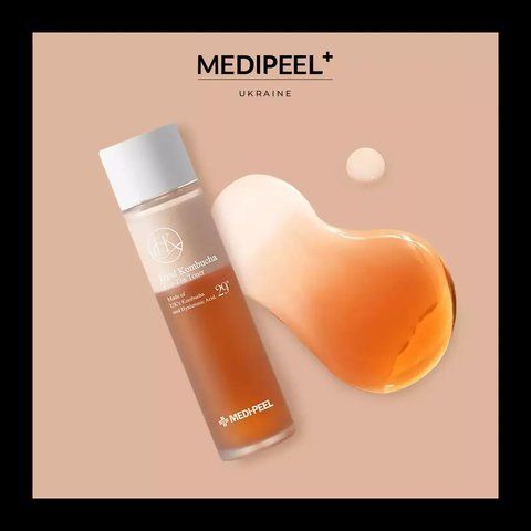 Тонер для обличчя з комбучею та гіалуроновою кислотою MEDIPEEL Hyal Kombucha Tea-Tox Toner, 150 мл 148502510532 фото