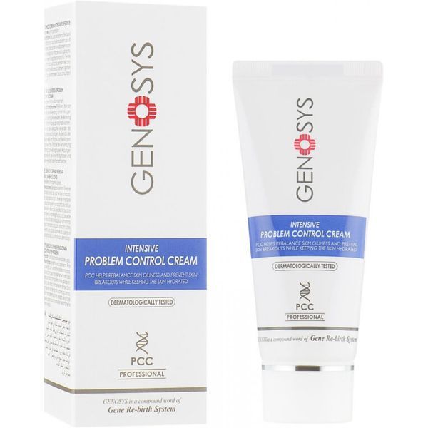 Нежирний крем для щоденного догляду за проблемною шкірою - Genosys Problem Control Cream (PCC) 5627 фото