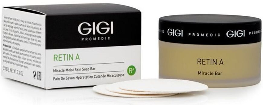 Зволожуюче мило зі спонжем Gigi Promedic Miracle Soap Bar 137687 фото